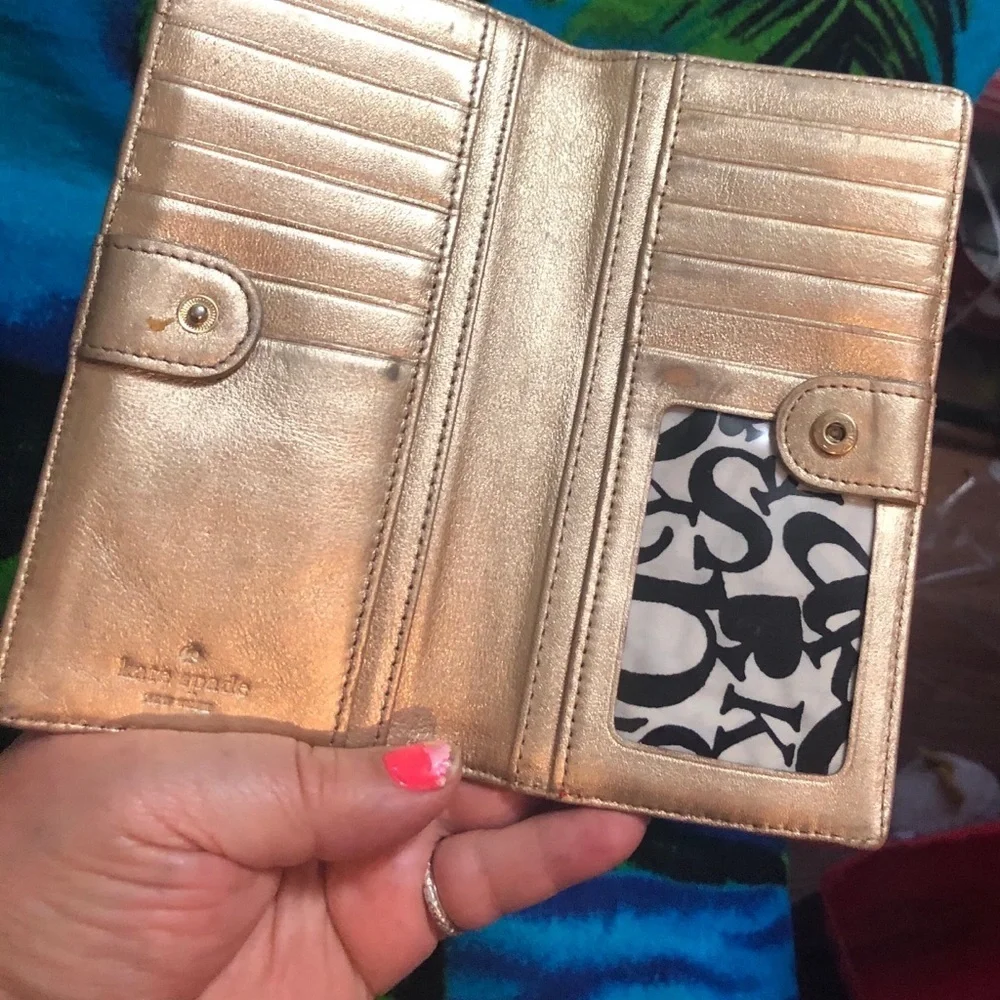Kate spade croc Bristol Dr Phoenix travel wallet